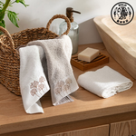 【SOLO歐洲家居】LCW Home 土耳其製 30x50cm 優雅繡花棉質毛巾三入組 100%純棉 超吸水, , large