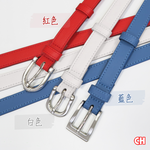 【CH-BELT 銓丞皮帶】亮麗俏皮女帶 流行細版女生腰帶皮帶(多色), , large