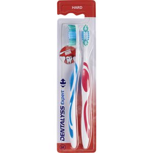 C-DENTALYS EXPERT HARD Toothbrush x2