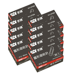 【SDI 手牌】 28mm 圓型 迴紋針 紙盒  80支入 盒 10盒 /組 0702B, , large