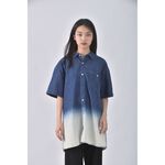 (XL) tommy hilfiger質感丹寧牛仔棉質純棉藍色短袖上衣二手衣, , large