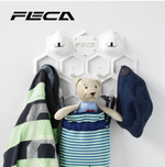 [FECA] D18 蜂巢7掛勾-白色, , large