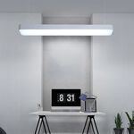 【H&R安室家】 OA LED吊燈 ZA0064, 黑色, large