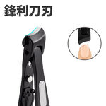 Toenail Clippers for Thick Toenails, Slanted Nail Clippers for Men Thick Ingrown Nails with Wide Jaw Opening, Heavy Duty Curved Large Fingernail Ingrown Toenail Clippers, SUNDEN SD1440, , large