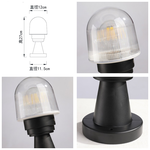 【卡米達】E27戶外門柱燈(CA1029S), , large