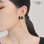 【Gulicc】古莉可 耳環 蝴蝶流蘇耳飾 耳環, , large