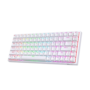 RK 75% 84 key RGB Mechanical Keyboard ( Red switches )