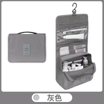 【B&B幸福雜貨】吊掛盥洗包-灰色 CF9034A12-03, , large