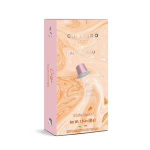 【CARRARO】香草風味 VANILLA FLAVORED COFFEE咖啡膠囊 (10顆/盒;Nespresso Original 膠囊咖啡機專用)