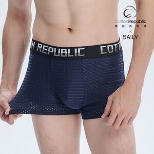 棉花共和國DAILY 3DD活力平口褲-顏色隨機出貨<XL>