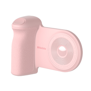 [亞瑟3C] solide 索力得 PiscesCam 雙魚座 磁吸即可拍 5000mAh 磁吸支架握把行動電源-粉色