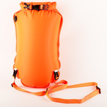 Detachable waterproof backpack, outdoor dual-airbag swimming float, storage swimming bag, swimming buoy, river traverse bag, waterproof bag., , large