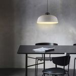 【H&R安室家】 30 x 14cm小號洛克曼吊燈 ZA0137, 白, large