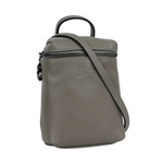 LONGCHAMP Le Pliage Xtra XS 小牛皮拉鍊迷你手提/斜背二用包/斑鳩灰, , large