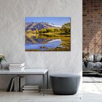 【御畫房】湖畔風光 國家一級畫師手繪油畫60×80cm, , large