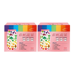 [Uni-TongXin] Rainbow Veggie Shake – Strawberry Latte Flavor (14 Sachets/Box) ×2 Box, , large