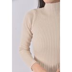 (S) yoco質感杏色洋裝二手衣, , large