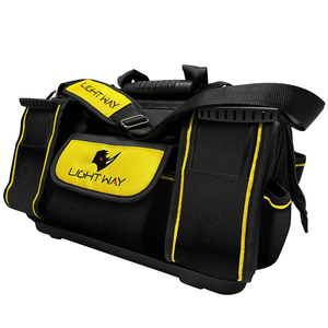 [LightWay錸崴]17吋 硬底手提/肩背兩用工具袋(超商限1件)/020B001