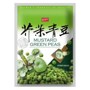 Triko mutard green peas