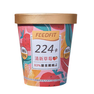 FeedFit輕享系冰淇淋清新草莓-200g