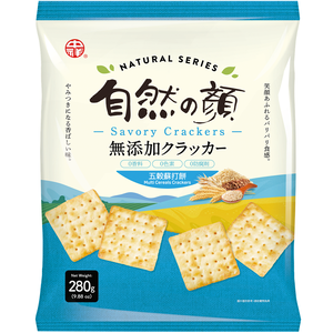 中祥自然之顏五穀蘇打餅
