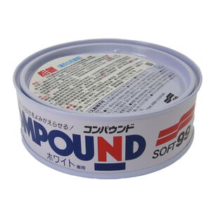 [力守貿易]日本SOFT 99 粗蠟 -白色車用