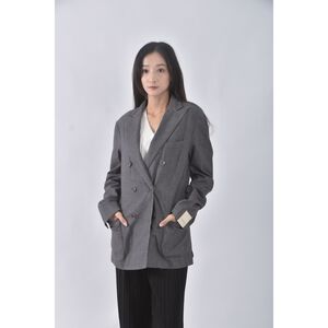 (S) 【國泰航空永續合作】cruna西裝灰色外套二手衣