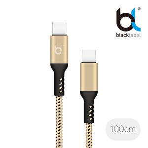blacklabel BL-73CC1充電傳輸線 CC-1M(金色)