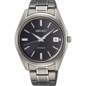 SEIKO 精工 CS 鈦金屬簡約手錶-40mm 6N52-00B0V(SUR373P1)