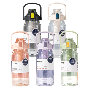 【H&R安室家】Dodge 道奇Tritan彈蓋水壺(無吸管)運動水壺1000ml(H40)