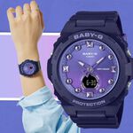 CASIO 卡西歐 BABY-G 冬日漸層女錶 手錶 BGA-320-2A, , large