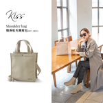 【AXIO】KISS Shoulder bag 隨身帆布肩背包(AKT-286C)奶茶色, , large