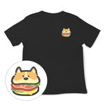 JZ TEE Husky & Cat - Pearl Hug Graphic Tee, , large