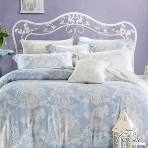 【FOCA多款任選】專利吸濕排汗萊賽爾纖維六件式鋪棉兩用被床罩組(雙/加)