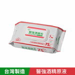 [正光藥局]醫強-75%酒精濕巾60抽(含蓋)12包/箱, , large
