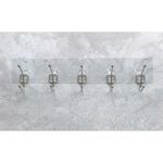 [熊好貼國際]十連勾掛衣架 SGS認證台灣製造304不鏽鋼無痕掛勾 凹凸紋路牆面可貼  陽台掛衣架 黏貼式收納架, , large