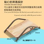 GS MALL 台灣製造 拱型彎管護欄電腦收納主機架 收納架 電腦增高架 電腦主機架 電腦架 電腦收納架, , large