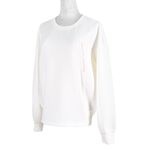 Asics Shirts 女 長袖 上衣 休閒 棉質 舒適 經典 百搭 米白 [2032C074-101], , large