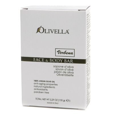 Olivella橄欖油潔膚皂-馬鞭草150g