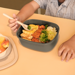 re-ing Natural Bamboo Fiber Lunch Box Set-Grey, , large