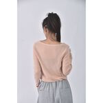 (S) 【安于晴Charlene私服】質感V領橘色外套二手衣, , large