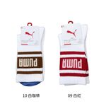PUMA Fashion 條紋半統襪 BB1403 25SS 【樂買網】, 10 白咖啡, large