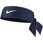NIKE DRI-FIT 4.0 綁帶式頭帶 籃球 網球 運動頭帶 快乾 吸濕 排汗 N1002146 【樂買網】, 010 黑, large