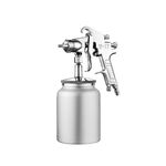 【TOPWAY】吸上式氣動噴漆槍附漆杯1000cc 專業型7孔 強力膠用 孔徑 2.5/3mm W77 W-77S, , large