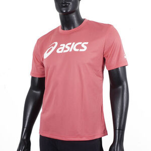 Asics 男女 短袖 T恤 運動 透氣 吸濕 快乾 抗UV 台灣製 延續 粉紅 [2033B666-700]