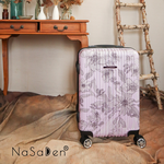NaSaDen [ Violets ] 22" Carry on Zipper Luggage, , large