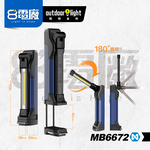 8電廠 MB6672 多功能 收摺 桌夾 工作燈 800流明, , large