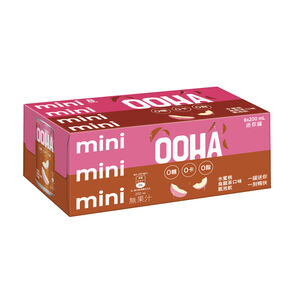 OOHA SPARKLING PEACH OOLONG 200MLx8