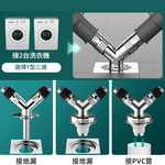 Overflow prevention tee [Y tee], , large