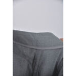 (M) 高腰西裝素色灰色長褲二手衣, , large